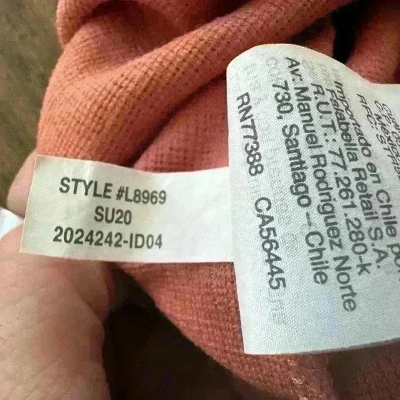 MADEWELL Texture & Thread Wrap-Tie Tank Top Style: L8969 Sz M Side Tie office - Picture 7 of 9